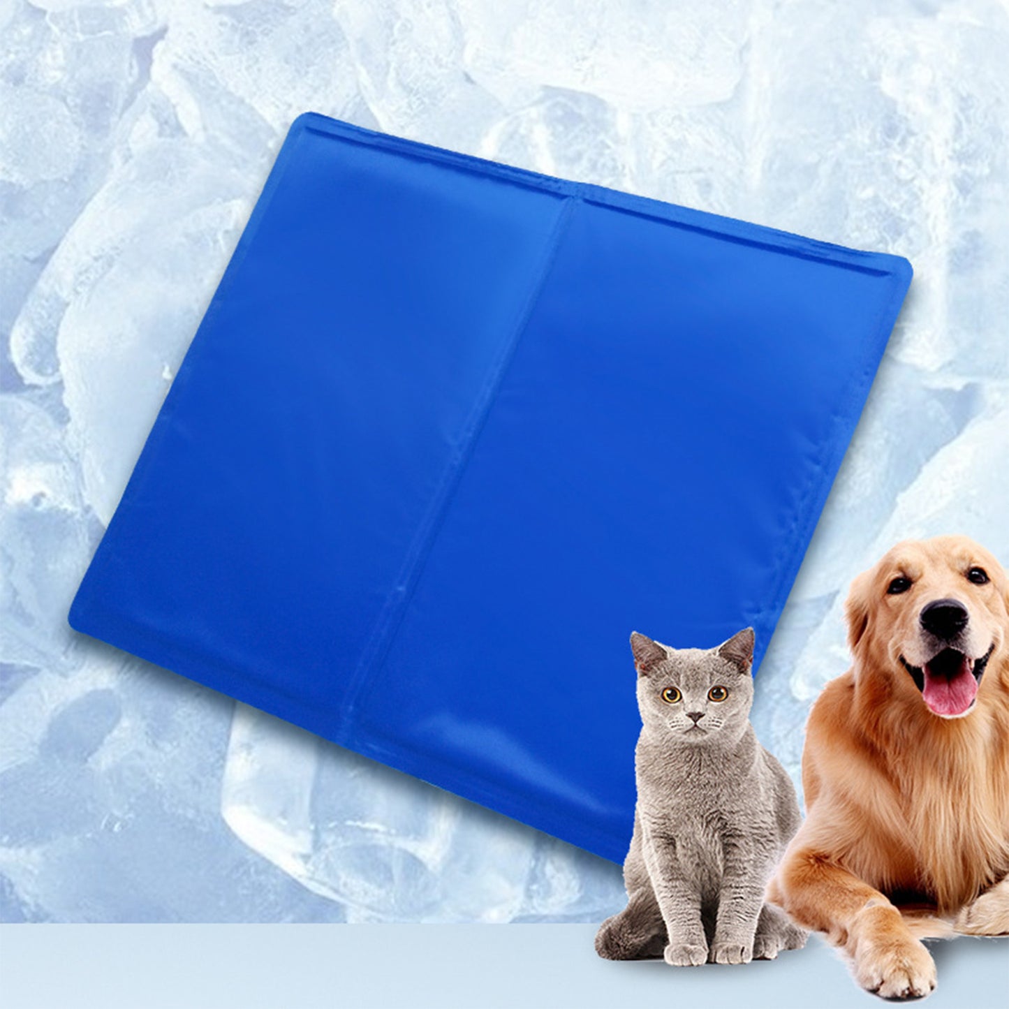 Pawfriends Summer Pet Ice Cushion Dog Cat Cooling Multi Functional Comfortable Cushion S